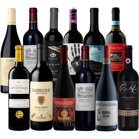 12 Best Red Wines Under $25 at BHW 12x750ml