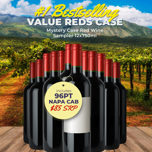 #1 Bestselling Value Reds Case 12pk Sampler 12x750ml