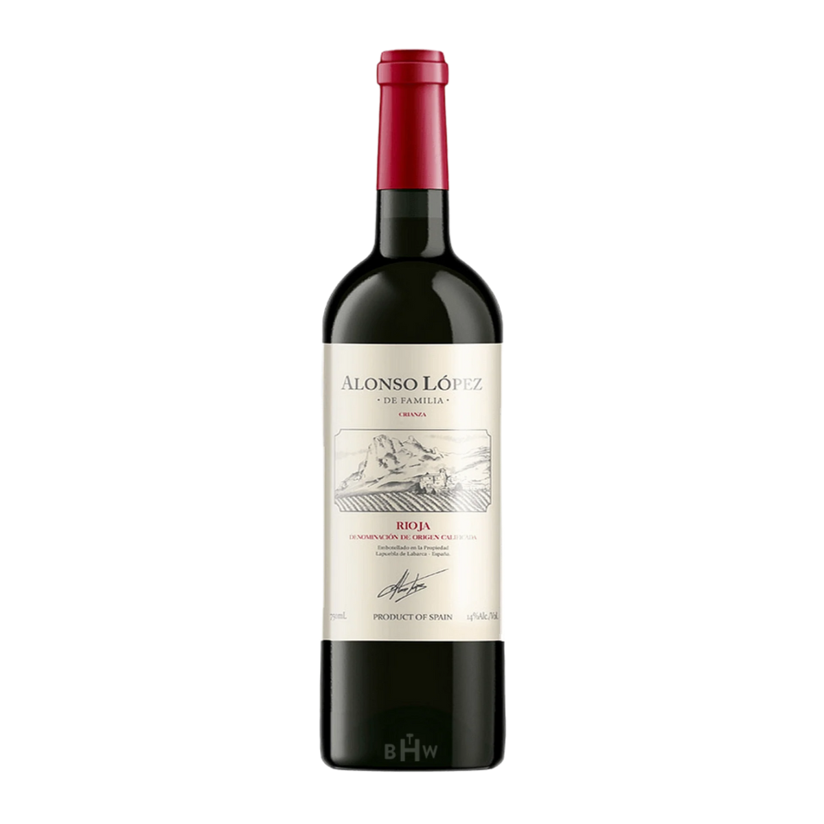 2018 Casado Morales Alonso López de Familia Rioja Crianza