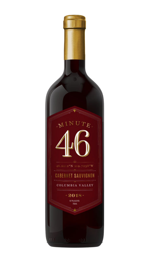 2018 Minute 46 Cabernet Sauvignon Columbia Valley Washington State