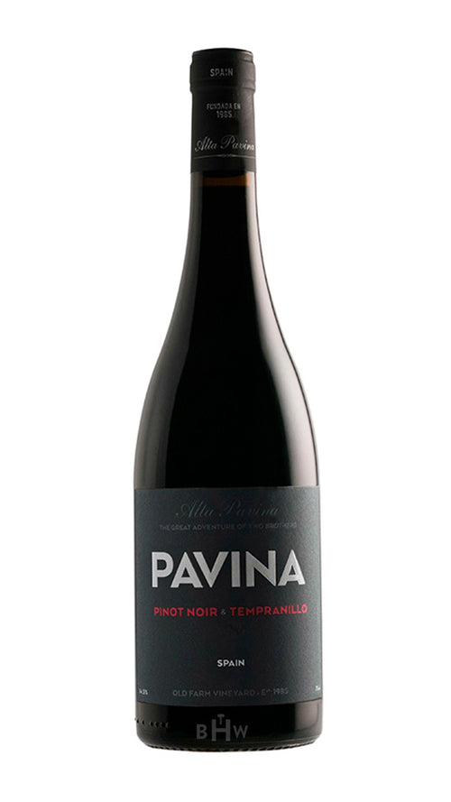 2019 Bodegas Alta Pavina 'Pavina' Tempranillo Pinot Noir blend Vino de la Tierra de Castilla y Leon