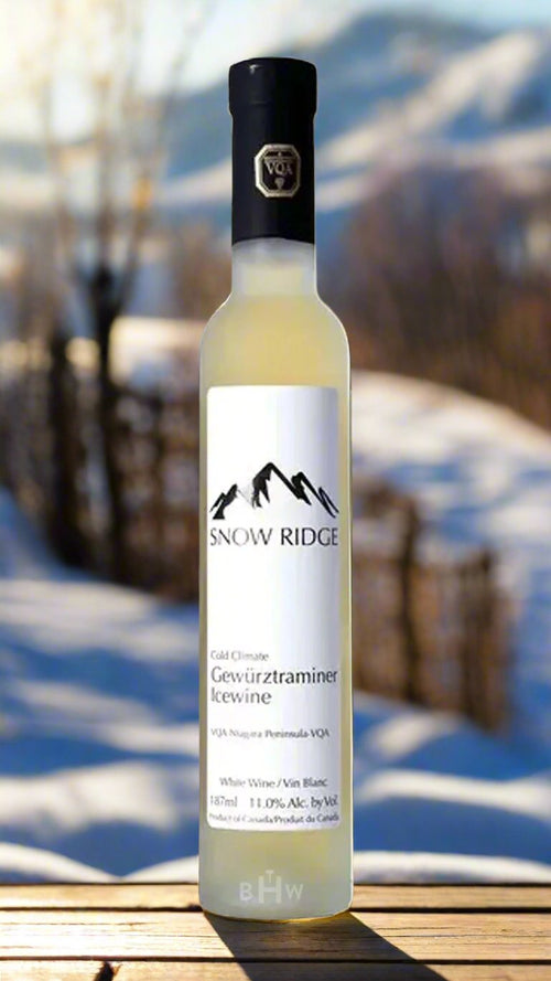 2019 Snow Ridge Gewurztraminer Niagara Peninsula Canada Icewine 187ML