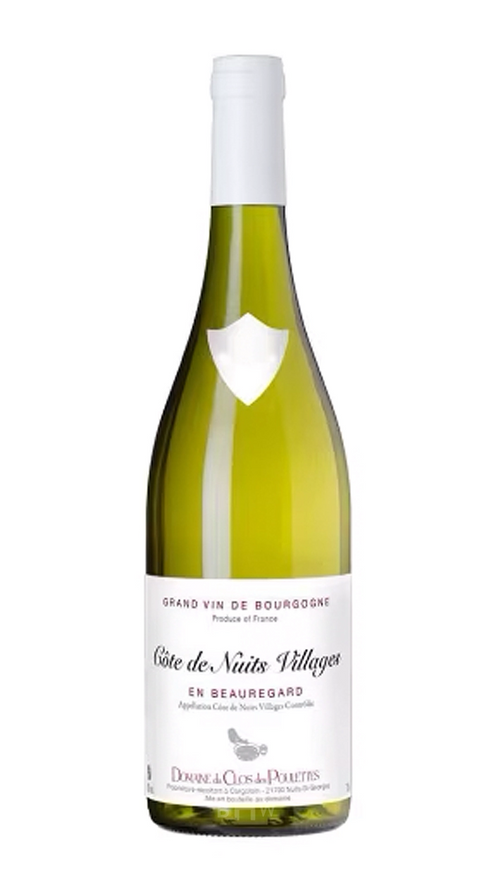 2020 Domaine du Clos des Poulettes Cotes de Nuits Villages Blanc En Beauregard