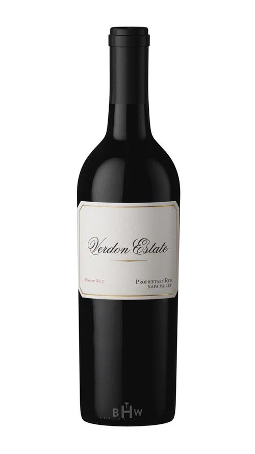 2022 Verdon Estate Proprietary Red Reserve no.5 Blueline Vineyards Napa Valley