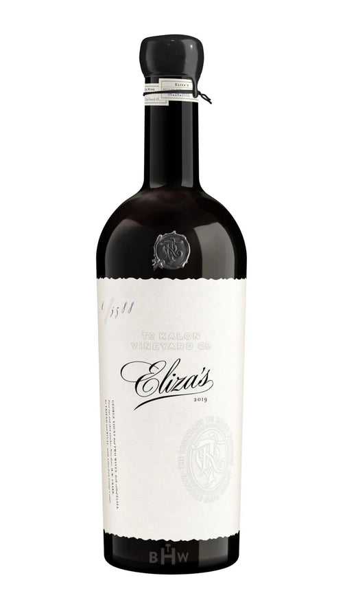 2021 To Kalon Vineyard Co. Eliza's Red Wine Oakv