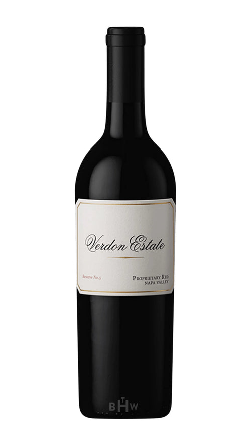 2021 Verdon Estate Proprietary Red Reserve no.5 Blueline Vineyards Napa Valley