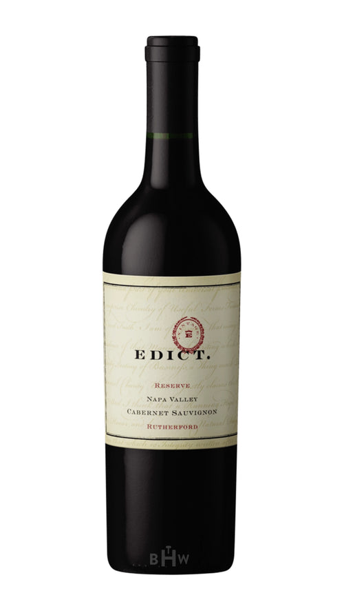 2022 Edict Reserve Cabernet Sauvignon Napa Valley