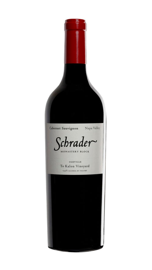 2022 Schrader Cellars MB Monastery Block To Kalon Vineyard Cabernet Sauvignon Oakville