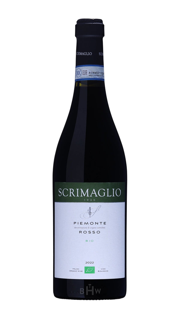 2022 Scrimaglio Piemonte Rosso Organic - BigHammerWines.com