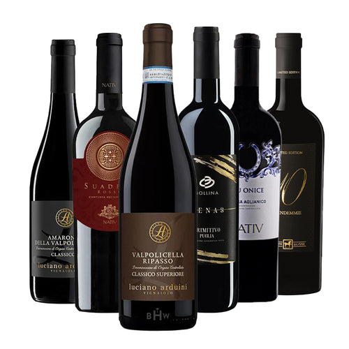 98 & 99-Point Italian Gems: Exclusive 6pk Sampler 6x750ml