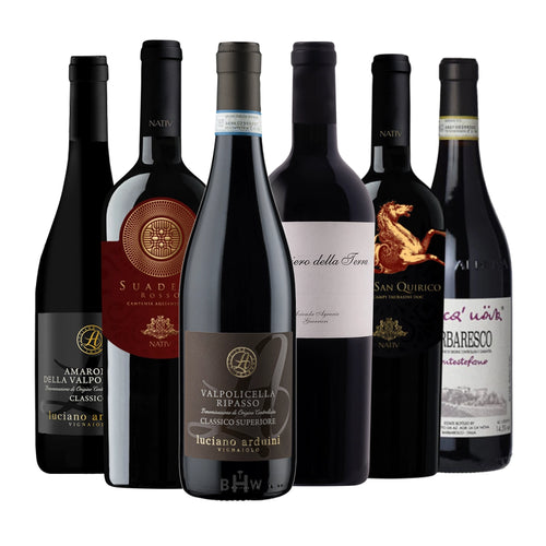 98 & 99-Point Italian Gems: Exclusive 6pk Sampler 6x750ml