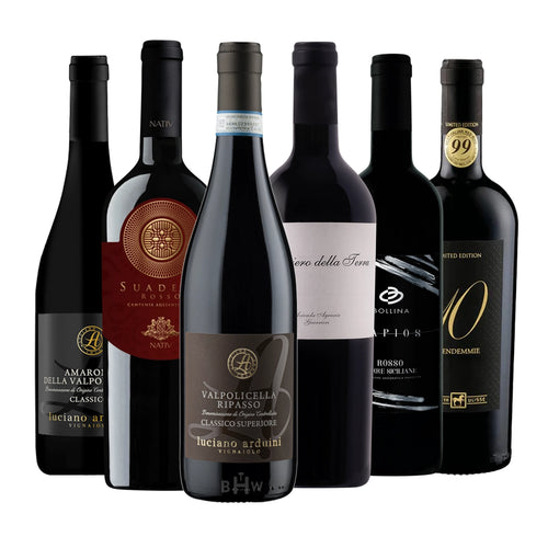 98 & 99-Point Italian Gems: Exclusive 6pk Sampler 6x750ml