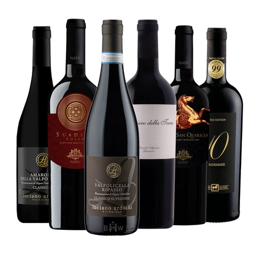 98 & 99-Point Italian Gems: Exclusive 6pk Sampler 6x750ml