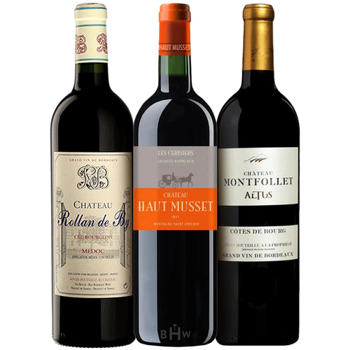 Bordeaux Must-Haves Trilogy 3pk Sampler 3x750ml