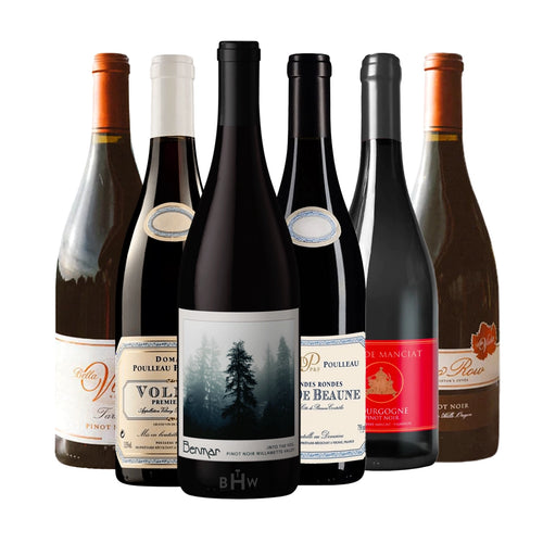 Burgundy Vs. Oregon Pinot Noir 6pk Sampler 6x750ml