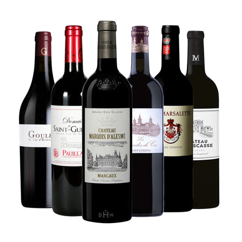 Cabernet Lovers: Left Bank Bordeaux 6pk Sampler 6x750ml