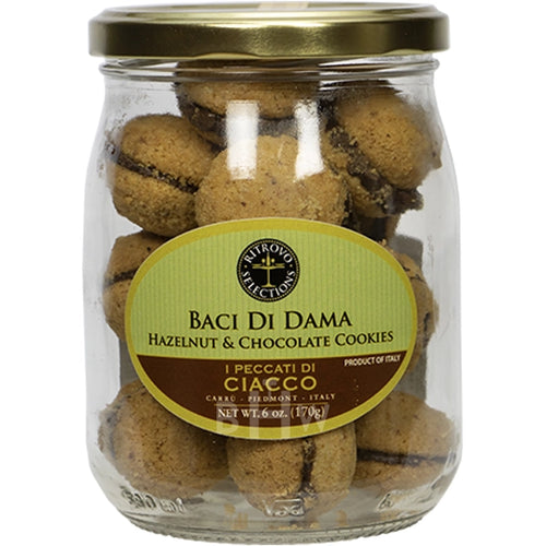 Ciacco Baci di Dama - Hazelnut & Gianduja Cookies