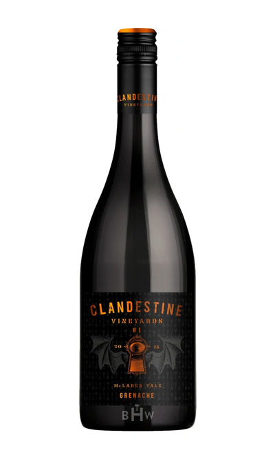 2016 Clandestine Vineyards No. 1 Grenache McLaren Vale