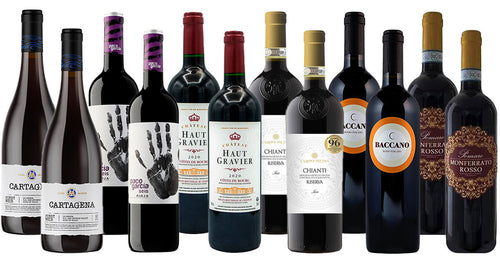 Case by Case Special - 12PK Offer  (6 Wines with 2 Bottles of Each )