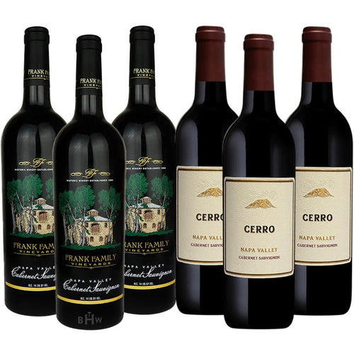 Frank Family Cab & Cerro Cabernet 6-Pack Sampler 6x750ml