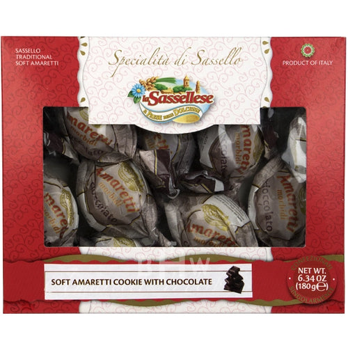 La Sassellese Soft Amaretti with Chocolate