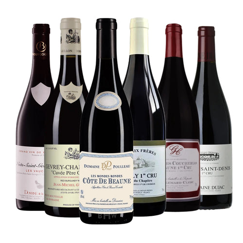 Pinot Lovers Unite! Red Burgundy 6pk Sampler 6x750ml