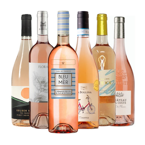 Rose All Day Rosé's of the World 6pk Sampler 6x750ml