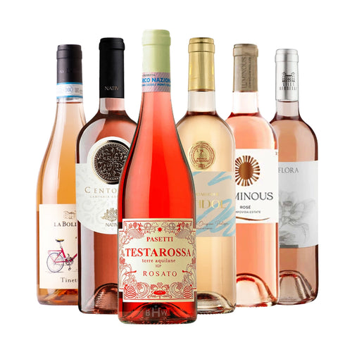 Rose All Day Rosé's of the World 6pk Sampler 6x750ml