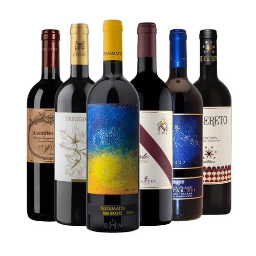 Super Tuscan Adventure 6pk Sampler 6x750ml