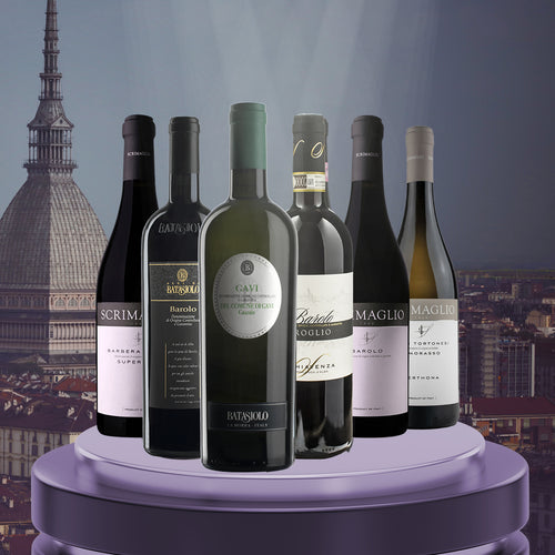 Take a Trip to Torino Piedmont 6pk Sampler 6x750ml