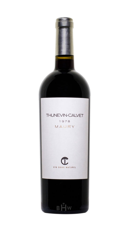 1978 Thunevin-Calvet Maury Vin Doux Naturel