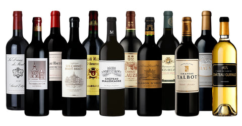 Top 12 Bordeaux Wines Available at BHW Now 12x750ml