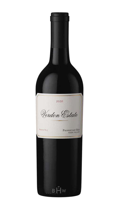 2021 Verdon Estate Proprietary Red Reserve no.5 Blueline Vineyards Napa Valley - Big Hammer Wines