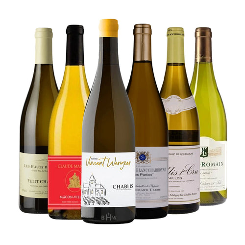 OG Top Flight Chardonnay: White Burgundy 6pk Sampler 6x750ml