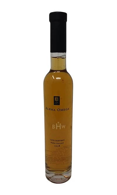 bighammerwines.com 2008 Alpha Omega Late Harvest Sauvignon Blanc-Semillon Napa 375ml