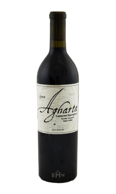 bighammerwines.com Red 2008 Agharta Cabernet Sauvignon Farella Vynd Napa