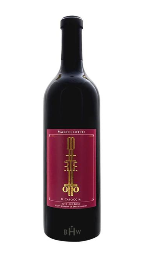 bighammerwines.com Red 2014 Martellotto "Il Capoccia" Reserve Happy Canyon of Santa Barbara Red Blend