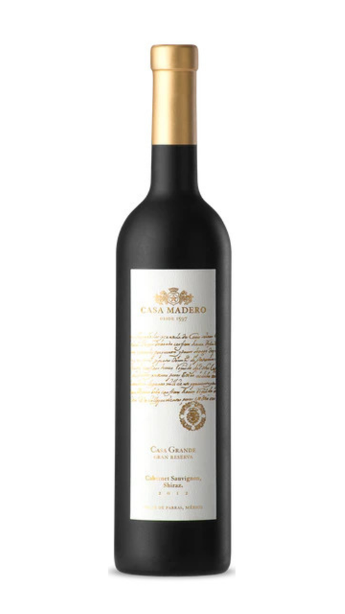 2018 Casa Madero Cabernet Sauvignon Gran Reserva Parras Valley Coahuila Mexico