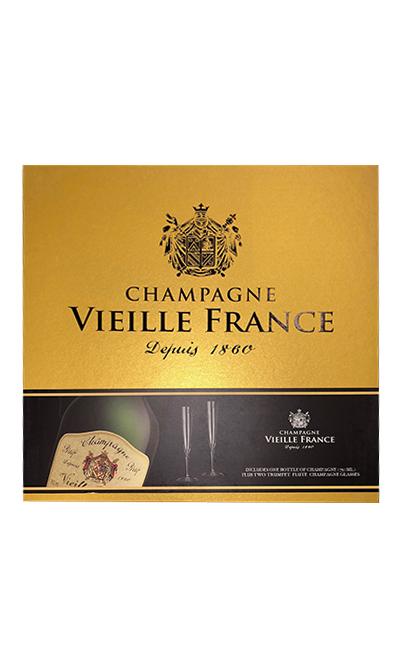 bighammerwines.com Champagne Vieille France Brut by Charles de Cazanove Gift Set