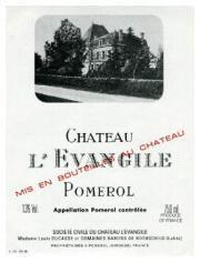 bighammerwines.com Bordeaux 2005 Ch. L'Evangile Pomerol 95RP