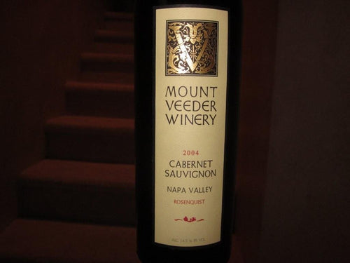 bighammerwines.com Red 2004 Mt. Veeder Cabernet Sauvignon Rosequist