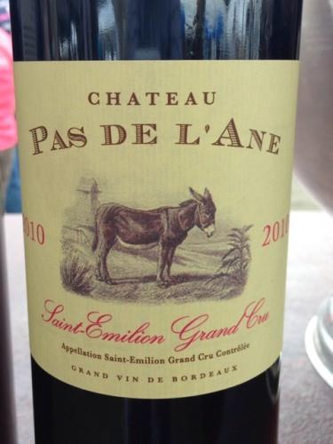 bighammerwines.com 2010 Pas d'L'Ane St. Emilion