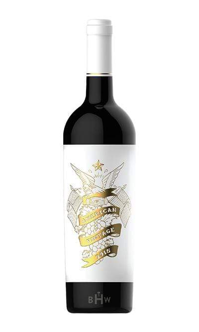 bighammerwines.com Red 2015 Secret Indulgence American Vintage California Red